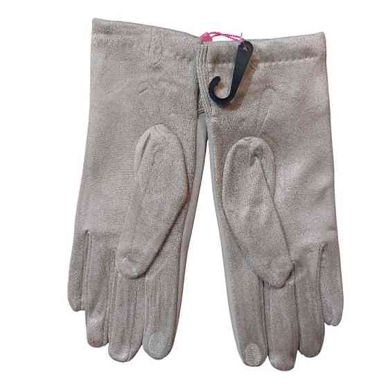 Рукавички жіночі сенсорні one size кремовий Київ