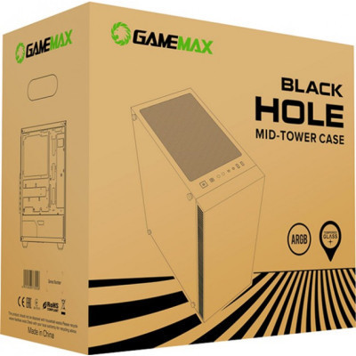Корпус Gamemax Black Hole Вінниця - фото 7