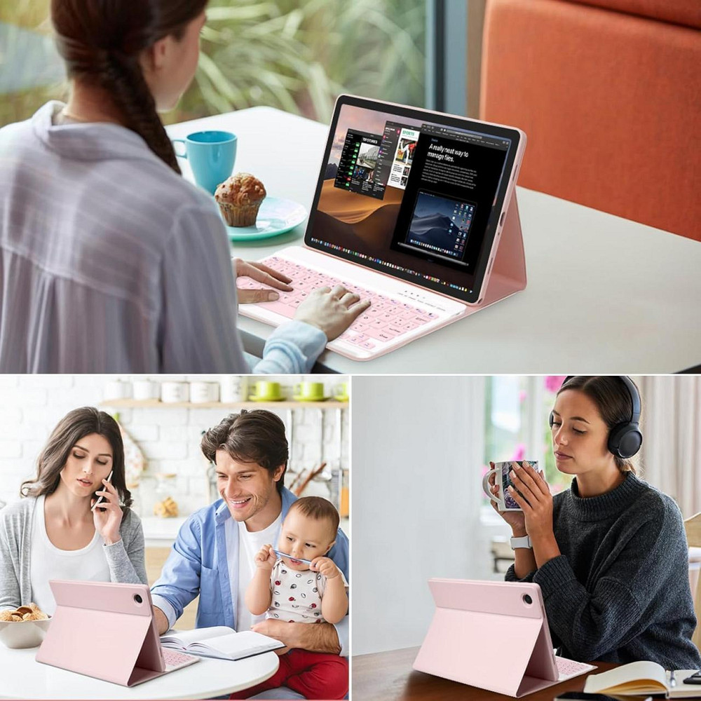 Чехол-клавиатура Samsung Galaxy Tab A9+/A9 Plus 2023 11 Inch SM-X210/X215/X216 Днепр - изображение 8