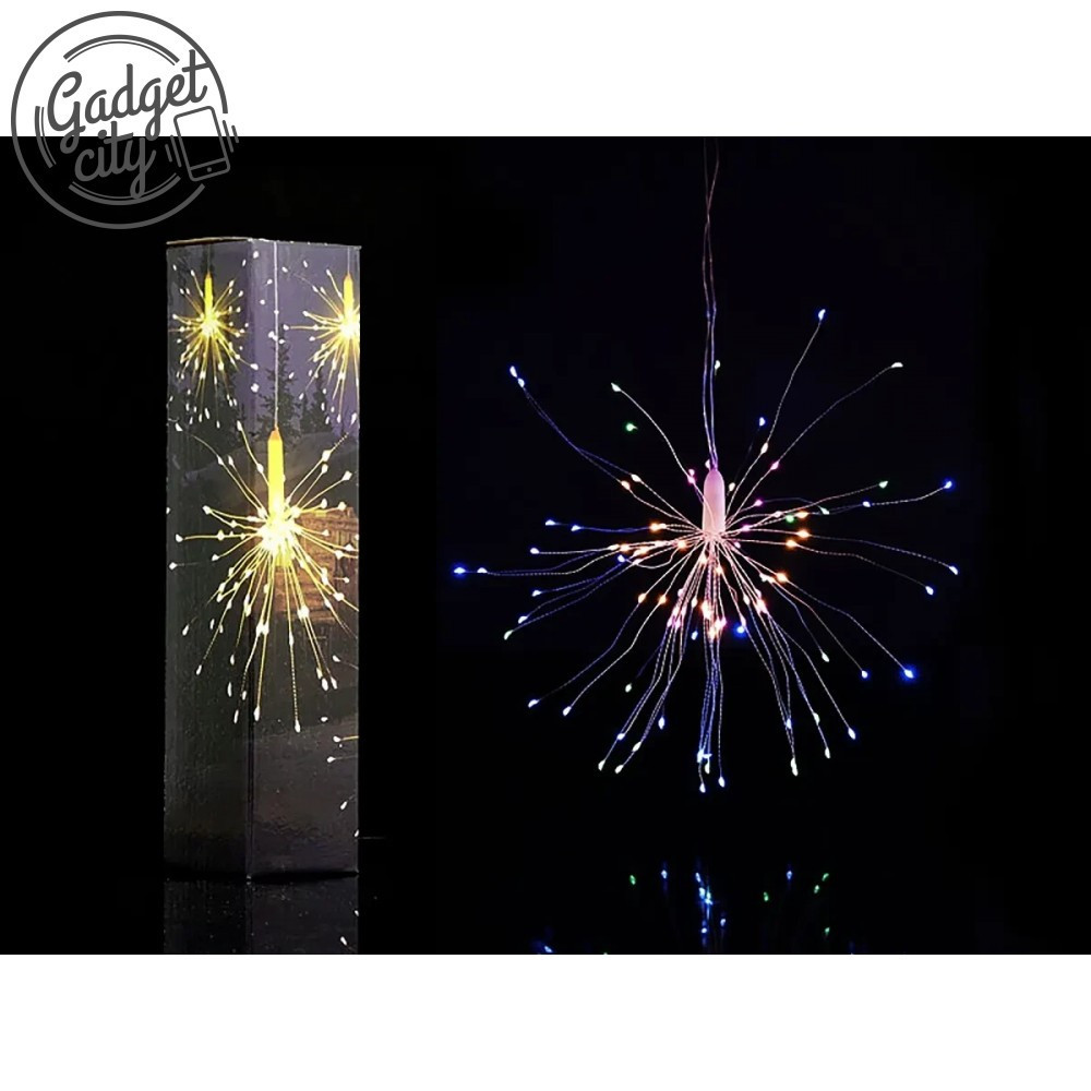 Гирлянда-штора фейерверк Мультицветная 500 ламп 7 3м*0.3м медный провод Одесса - изображение 3