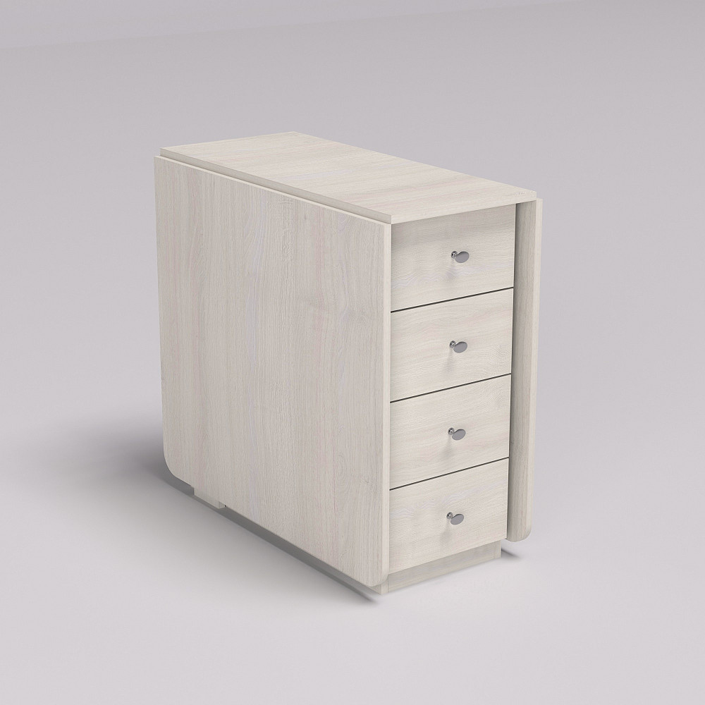 Стіл-тумба №5 Комбі, Дуб Шамоні Світлий, 380х800х750 Львів - фото 4