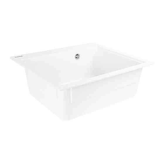 VALESO Мийка гранітна VALESO 5852 VESTA матова Білосніжна Киев