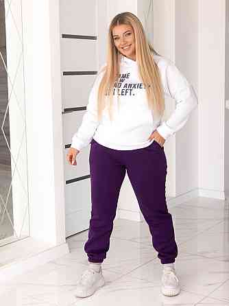 Женский теплый спортивный костюм 