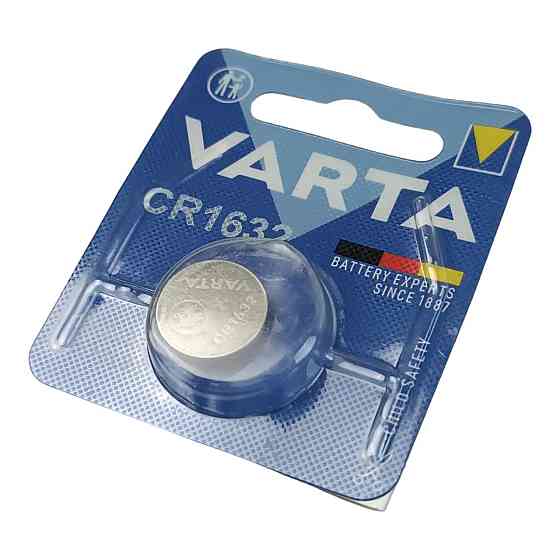 Батарейка таблетка літієва 3.0V CR1632 блістер Varta Мукачево