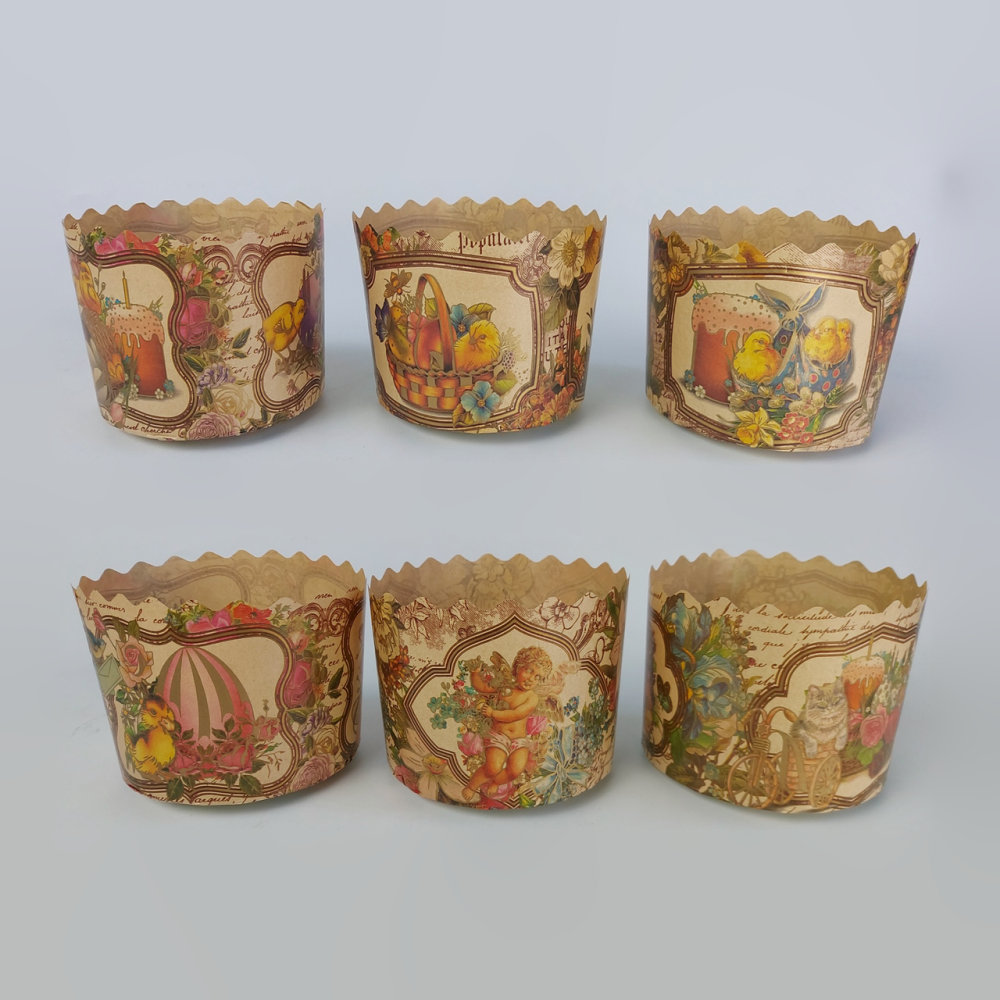 Форми для Пасок 300 гр d110 h85 Вікторіанські 50 шт/пач. Харків - фото 1