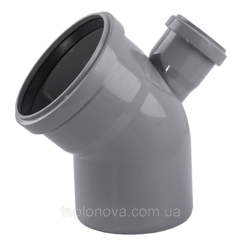 Колено VSplast V 110x45+ 50х90°х135 вертикальное Черновцы - изображение 1