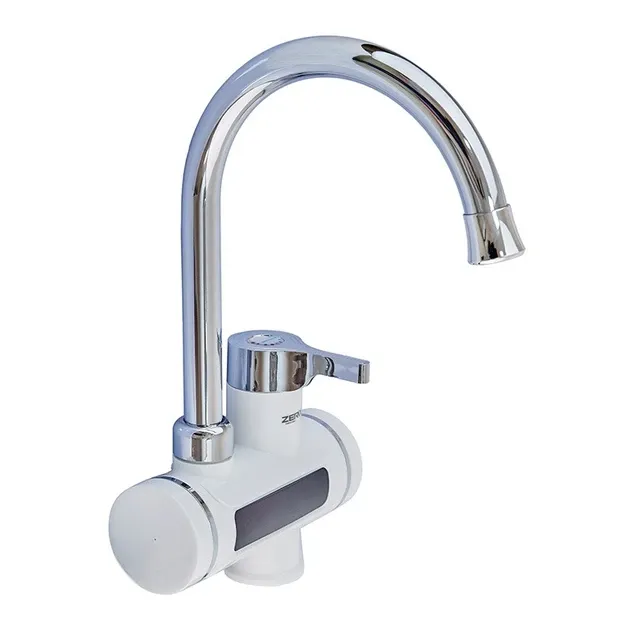 Проточний водонагрівач Zerix ELW43-E 3.3 кВт з індикатором температури (ZX4697) Чернівці - фото 1