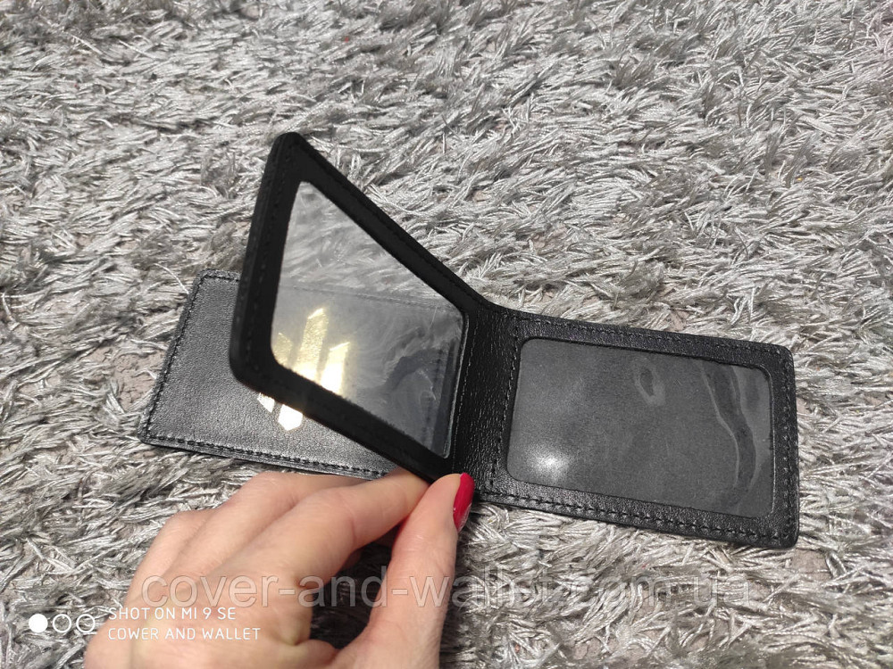 Обкладинка посвідчення на "Державне бюро розслідувань" з додатковим клапаном (золото) Київ - фото 6