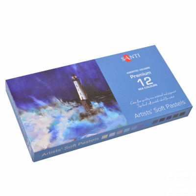Пастель Santi суха художня Sea colours 12 кол. (353273) Вінниця - фото 1