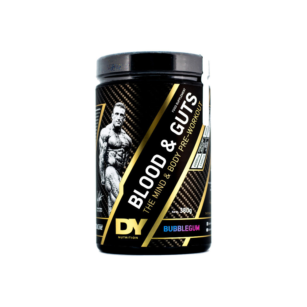Предтренировочный комплекс Dorian Yates Blood and Guts 380g (BubleGum) Луцк - изображение 1