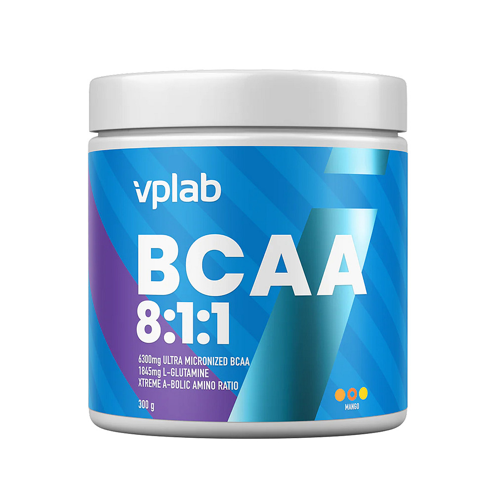 Аминокислота VPLab BCAA 8:1:1 - 300g (Mango) Луцк - изображение 1