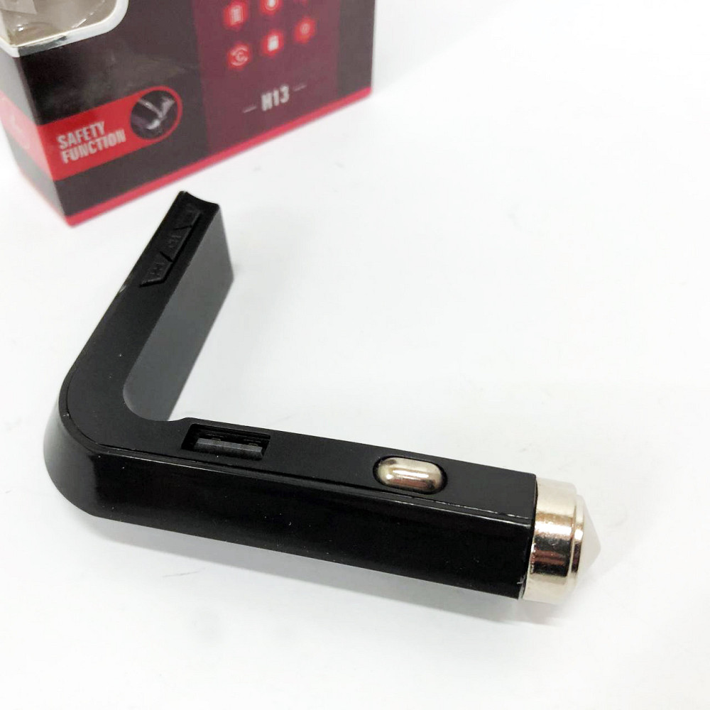 Трансмітер з зарядкою для телефону від прикурювача HZ H13 LCD AUX/USB, Якісний модулятор для автомобіля MU-27 Львів - фото 17