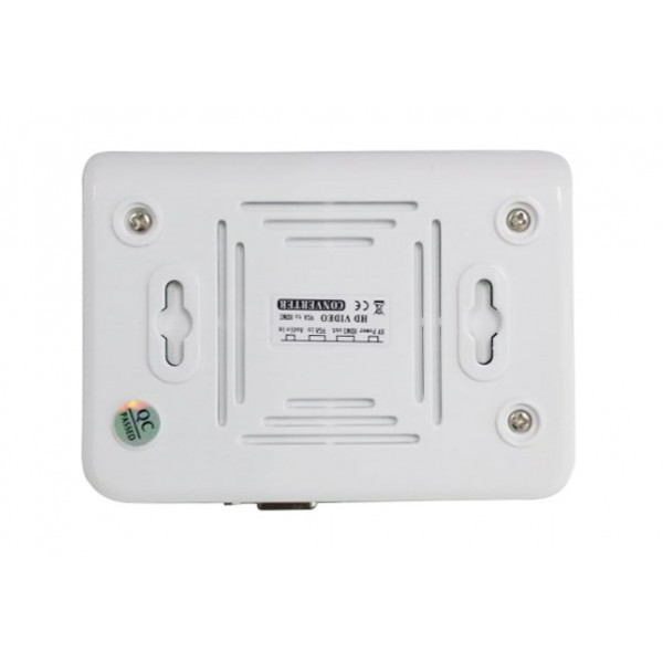 Перехідник VGA 15F --> HDMI M v1.3, Jack 3.5 мм, пластик, білий RTL (S0062) Київ - фото 3