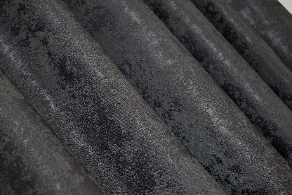 Шторна тканина жакард, колекція "Sultan YL" Туреччина колір графітовий 1211ш Київ - фото 1