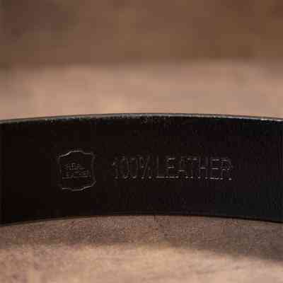 Ремень Vintage Мужской Черный (20382) Винница