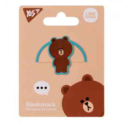 Закладки для книг Yes металева Line Friends (707832) Вінниця