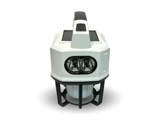 Лампа діодна Bailong для кемпінгу Solar KT-8869, 7 режимів, акумулятор, Powerbank, USB, сонячна пане Київ
