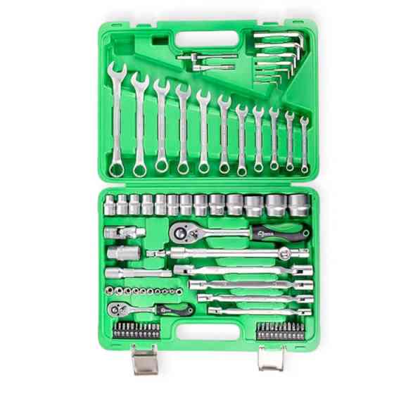 Набір інструментів 1/2",1/4" 77 шт з бітами, ключами Мукачево