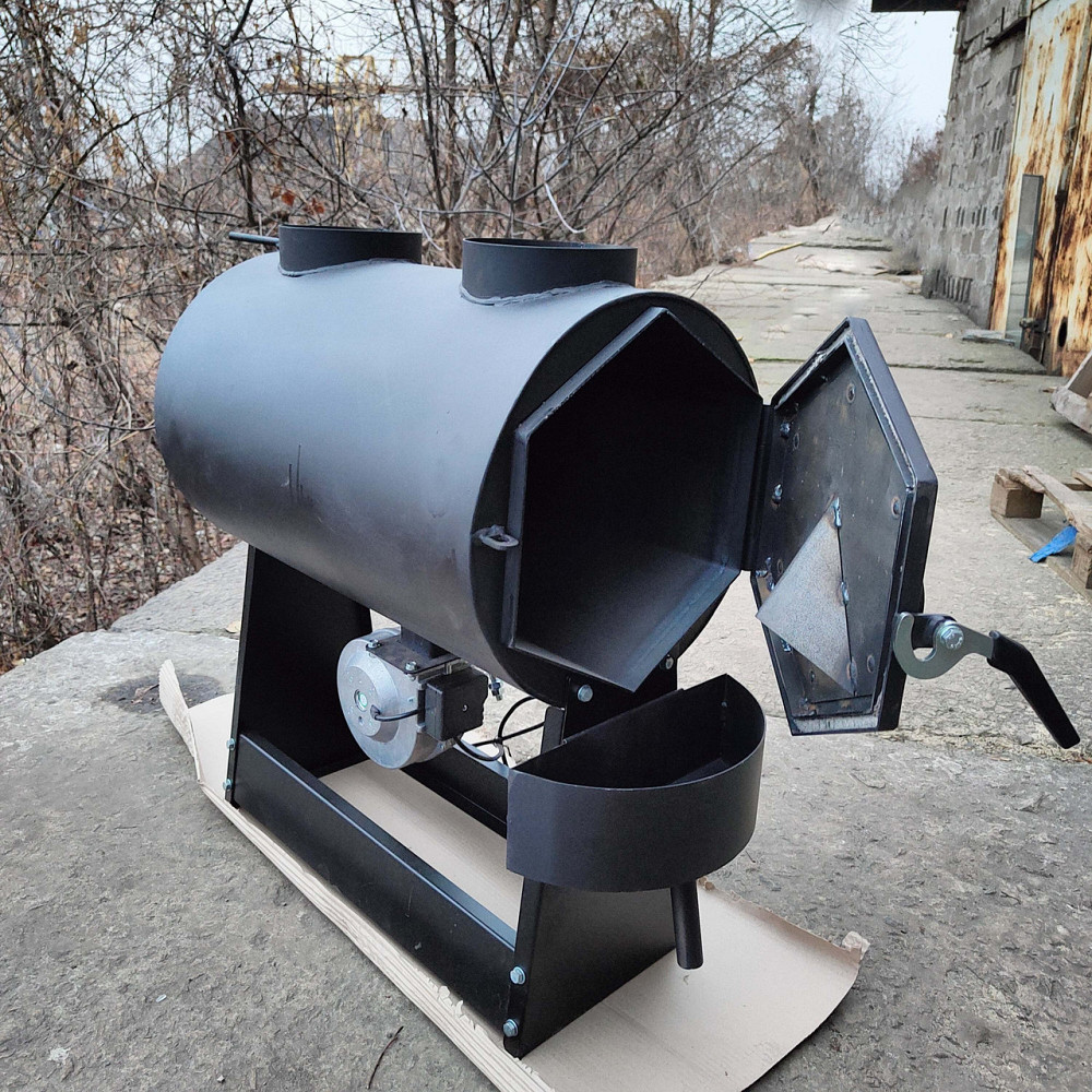 Піч буржуйка "Турбота" – Ефективне опалення для дому з регулюванням тепла Харків - фото 4