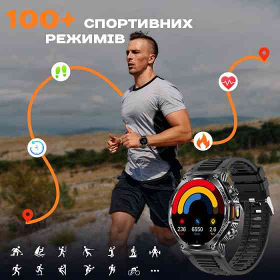 Умные смарт часы Smart Surf X Pro Lava Blue (3 ремешка) Винница