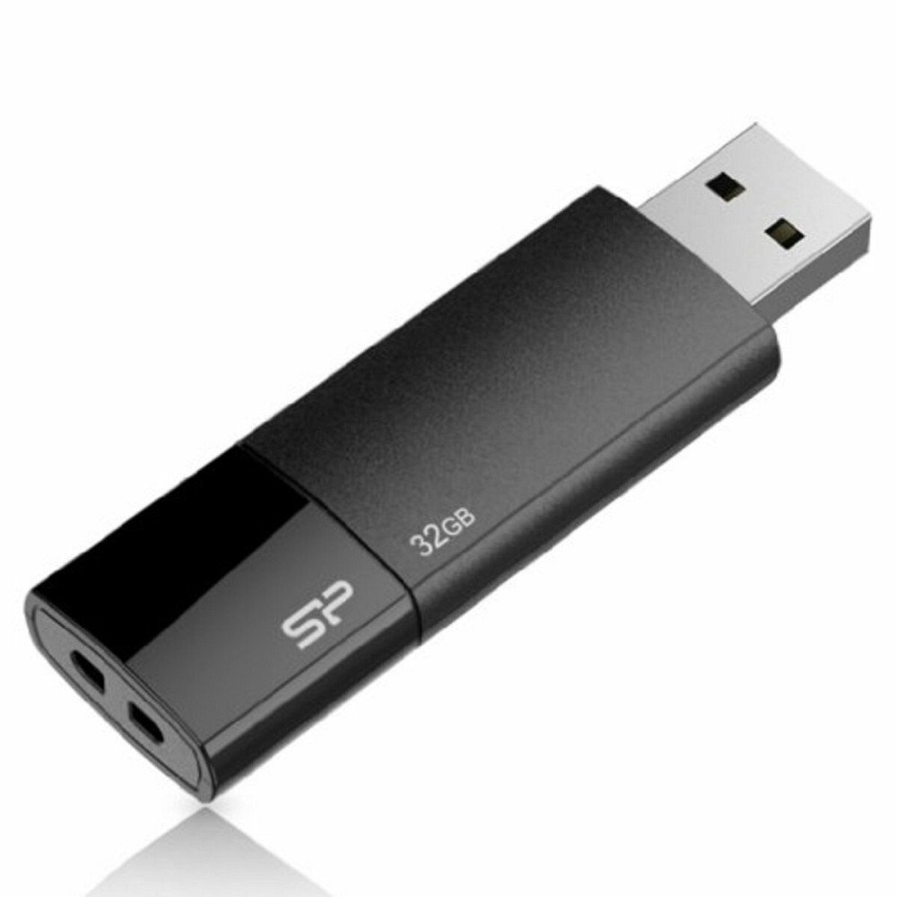 Flash SiliconPower USB 2.0 Ultima U05 32Gb Black Київ - фото 1