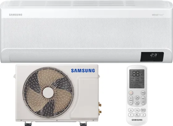 Кондиціонер Samsung GEO WindFree на 50 кв, інверторний, настінний, спліт-система (AR18BXFAMWKNUA) Харків