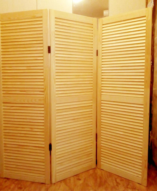 Деревянная ширма 