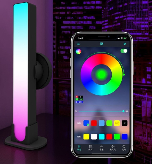 Панель RGBW подвійне фонове освітлення 70LED 10Вт WiFi Puluz SYA0021236 Київ - фото 2