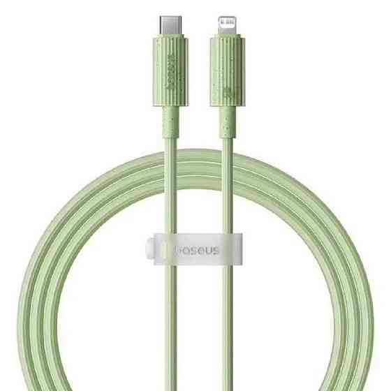 Кабель Type-C - Lightning Baseus Habitat Series для быстрой зарядки 20W 2m Natural Green P10360201631-01 Одесса