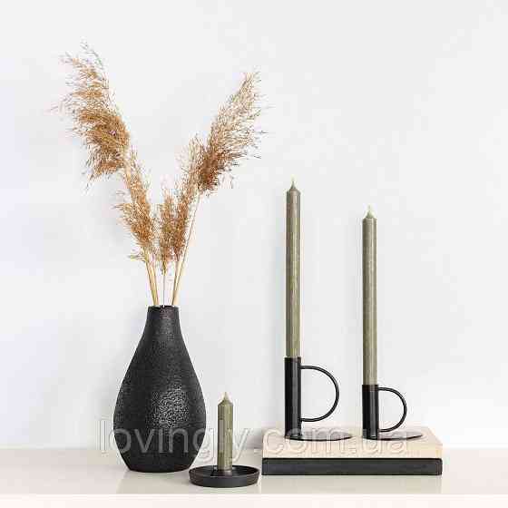 Свеча столовая Brandedby Нидерланды 195мм, цвет Капучино. Ирпень