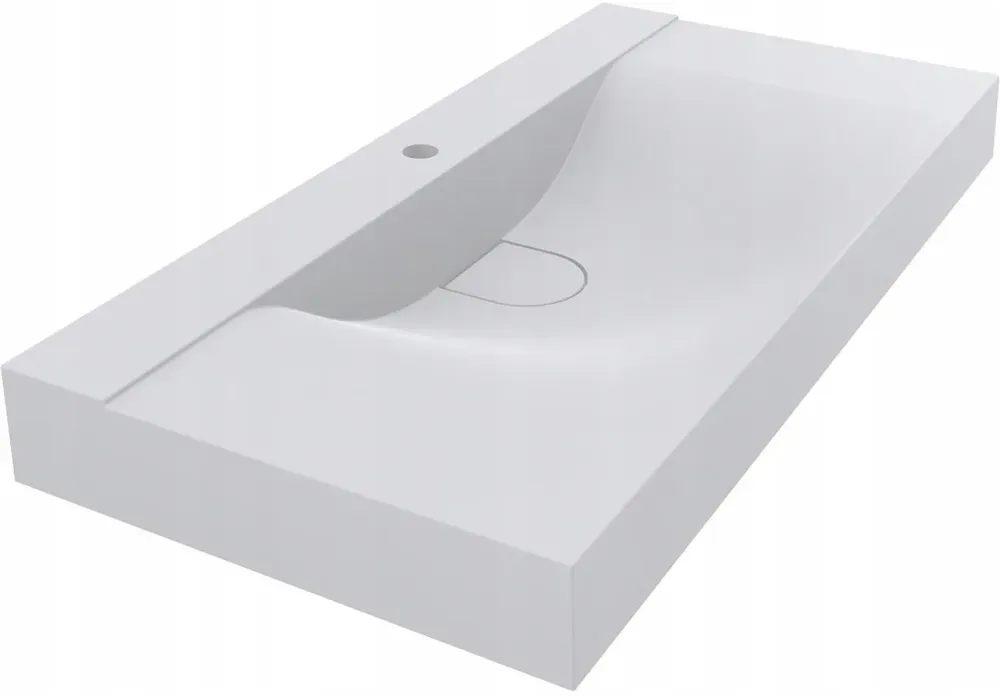 Раковина  wpuszczana matowa 100 x 48 cm Miraggio Киев - изображение 1