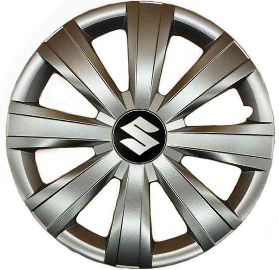 Автомобильные модельные колпаки R15 Suzuki 328 4шт, SJS, серебряные Киев