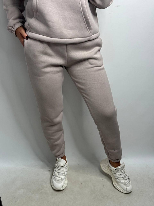 Флісовий спортивний костюм із блискавкою Капучино XS-S Харків - фото 6