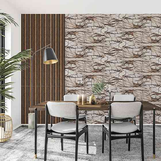 Виниловая самоклеящаяся плитка, глянцевая Киев