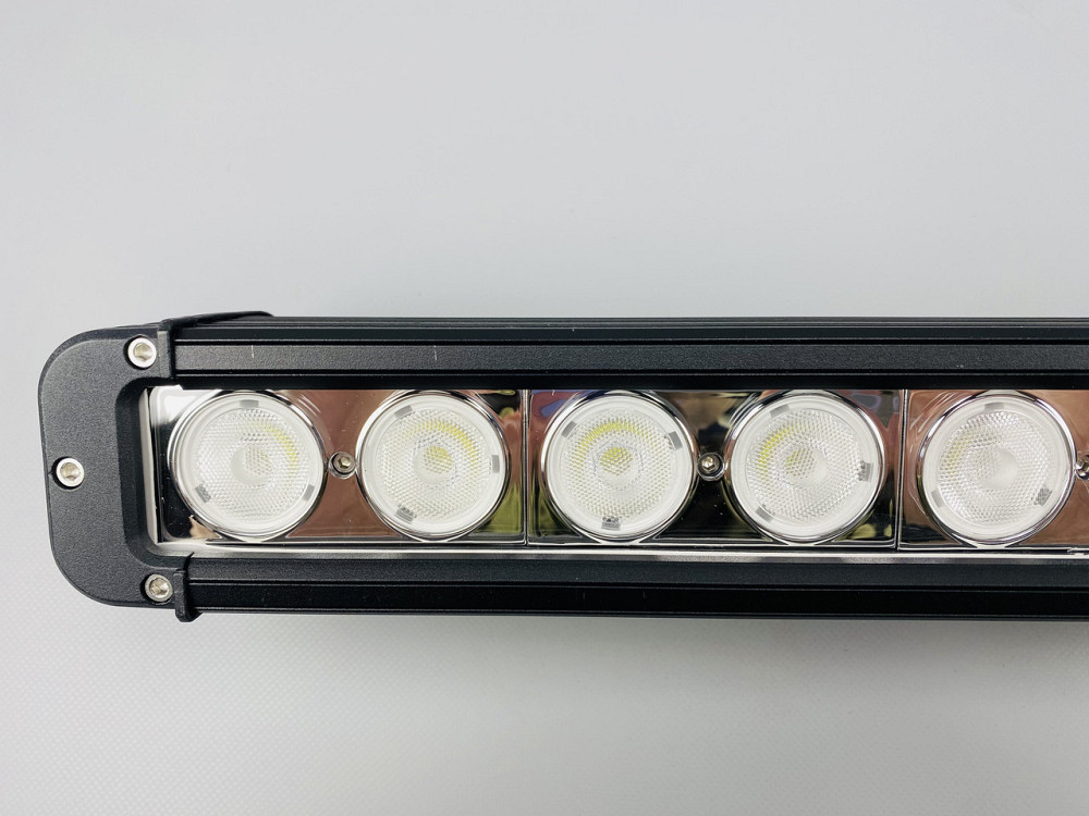 Світлодіодна світлова балка Фара LED bar прямокутна 240W додаткове автомобільне освітлення Мукачево - фото 9