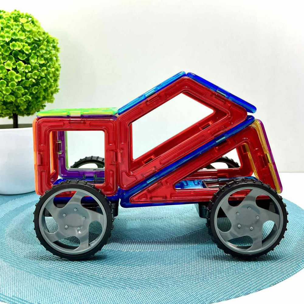 Конструктор магнітний Limo Toy Транспорт 36 деталей (LT5003) Чернигов - изображение 2