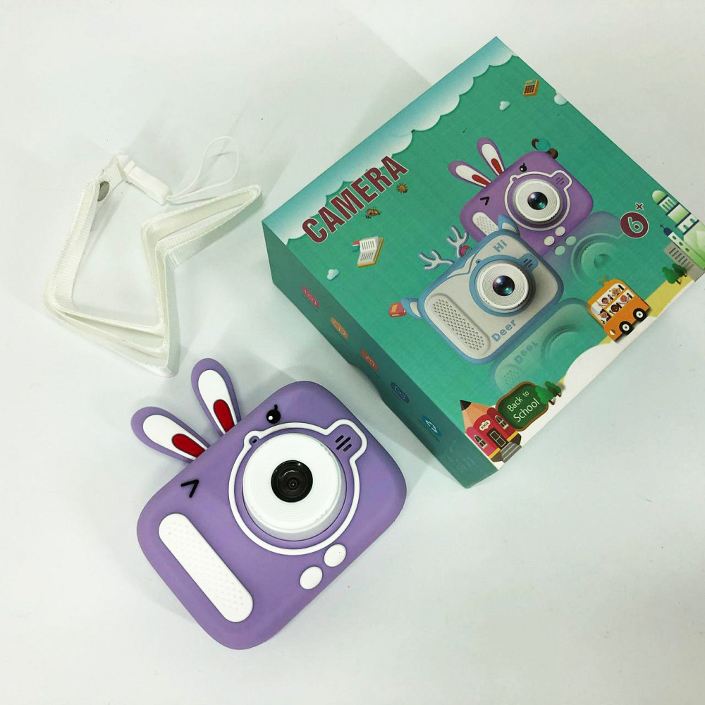 Дитячий цифровий фотоапарат X900 Rabbit Колір: фіолетовий PT-98 Львів - фото 12