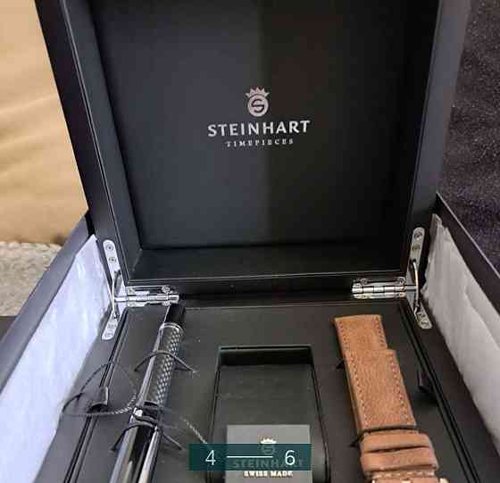 Лимитированные ! Steinhart Military 47mm new 1/50 единиц ..Чоловічий наручний годинник . Киев