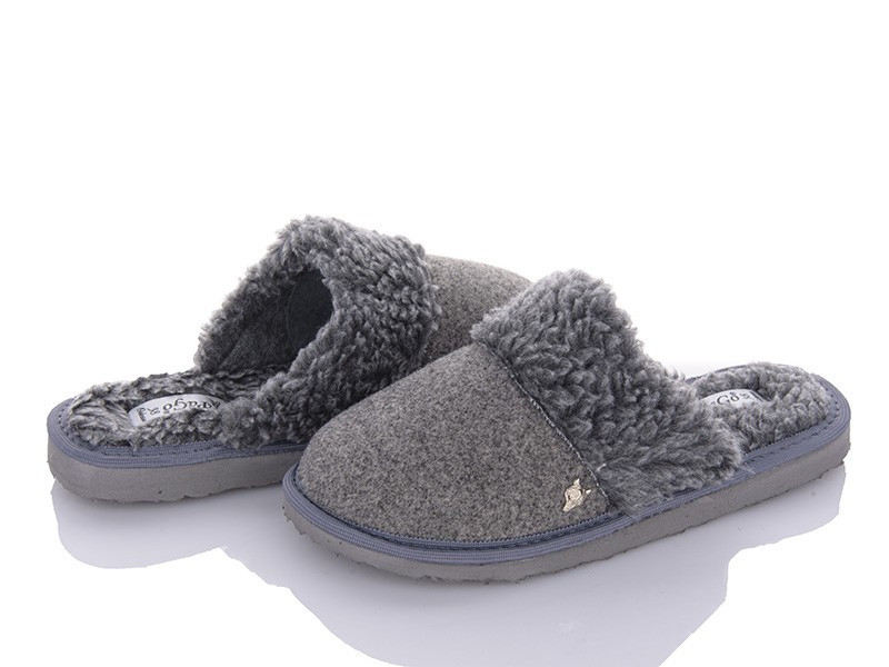 Хатні капці підліткові для хлопчика закриті овчина "Вовк" сірий 37 розмір Одеса - фото 9