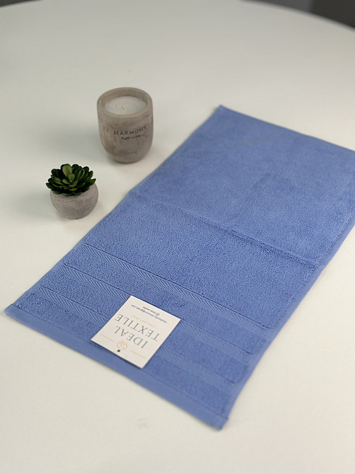 Рушник махровий Ideal Textile Косичка однотонний щільність 500 г/м2 30х50см (56860726) Лавандовий Чернівці - фото 2