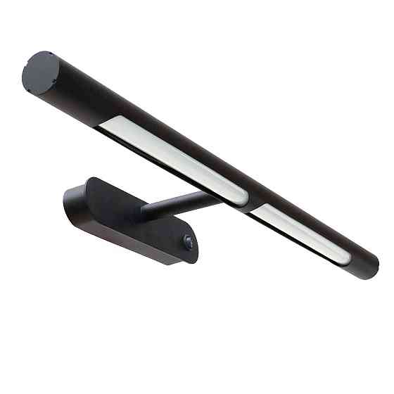 Світильник настінний 8w MSK Electric Linea підсвітка дзеркал/картина чорна 4000K NL 6113 BK Одеса