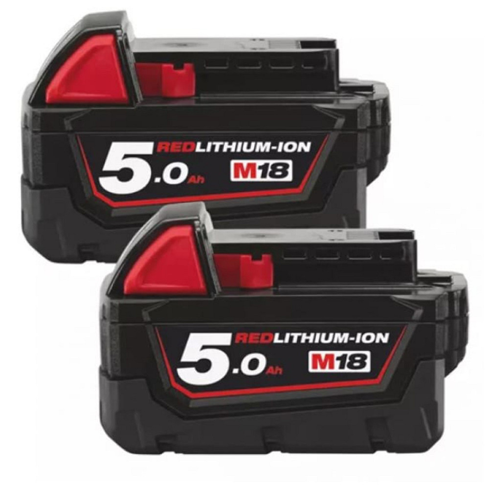 Набор аккумуляторов MILWAUKEE, M18 B52 (5Аг)(M18 В5 - 2шт) Одесса - изображение 4