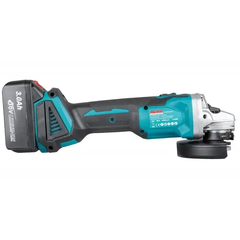 Акумуляторна болгарка AL-FA 36В – Шліфмашина безщіткова з високим крутним моментом Львів - фото 9