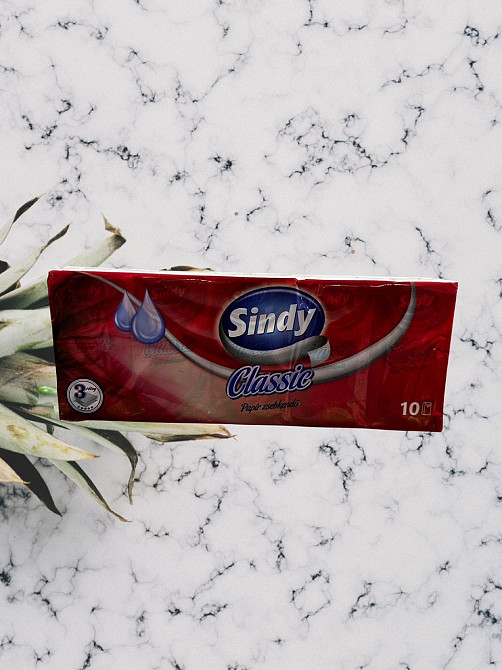 Платочки носовые Sindy Classic 3-слойные, 100 шт. Виноградів - фото 2