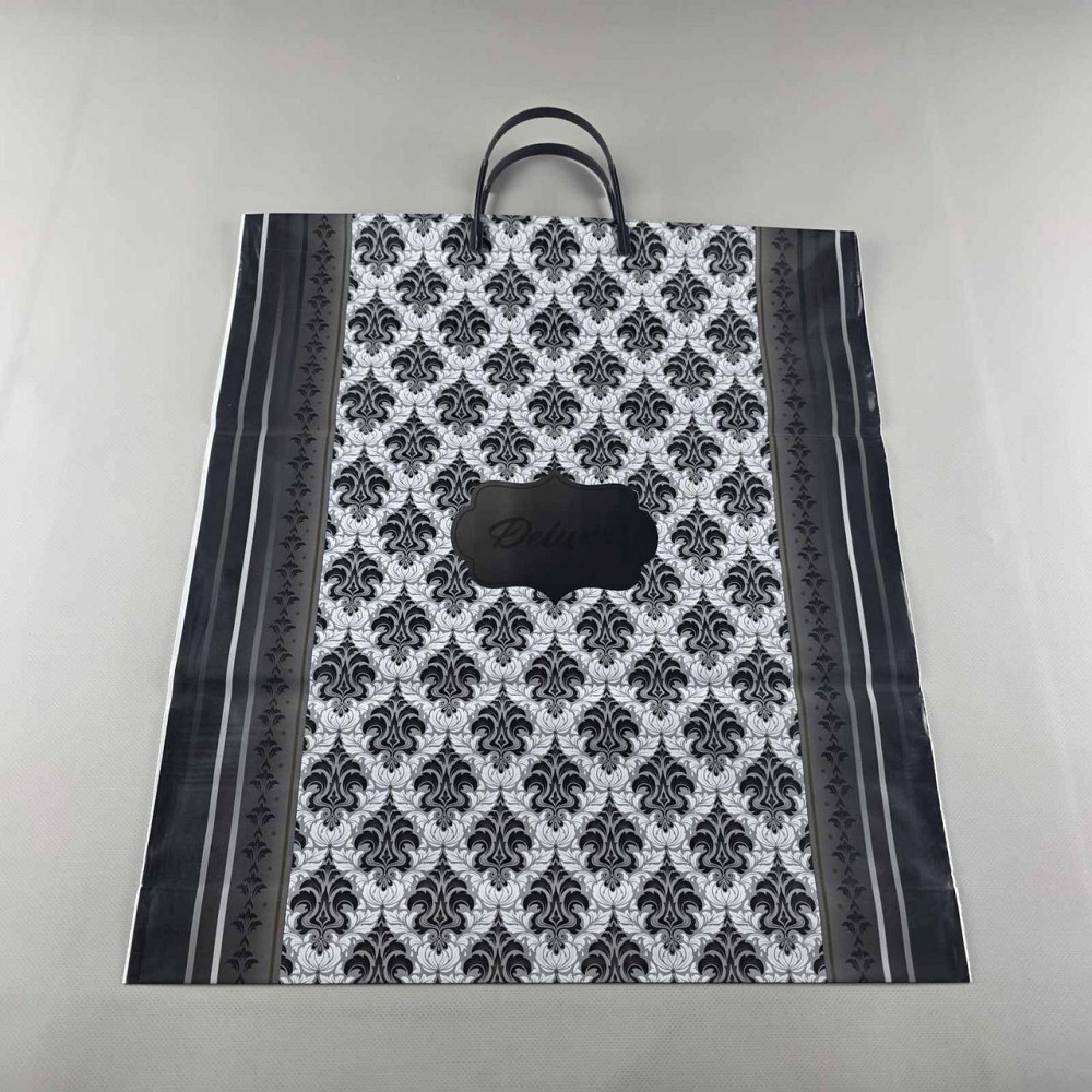 Пакет-сумка 40х45 з пластиковою ручкою  