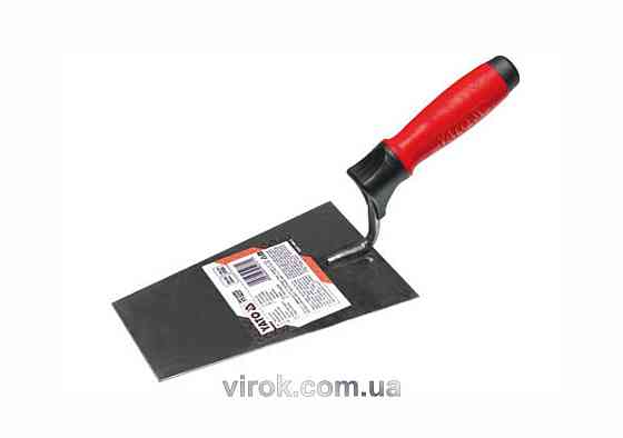 Кельма трапецевидна YATO : 180х120х80 мм. нержавіюча [10] Одеса