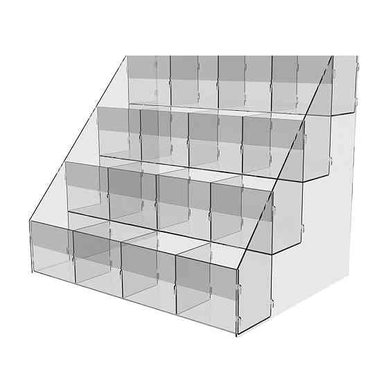 Подставка EKOSTAR для ручек и кистей 16 ячеек 390х295х330 Киев