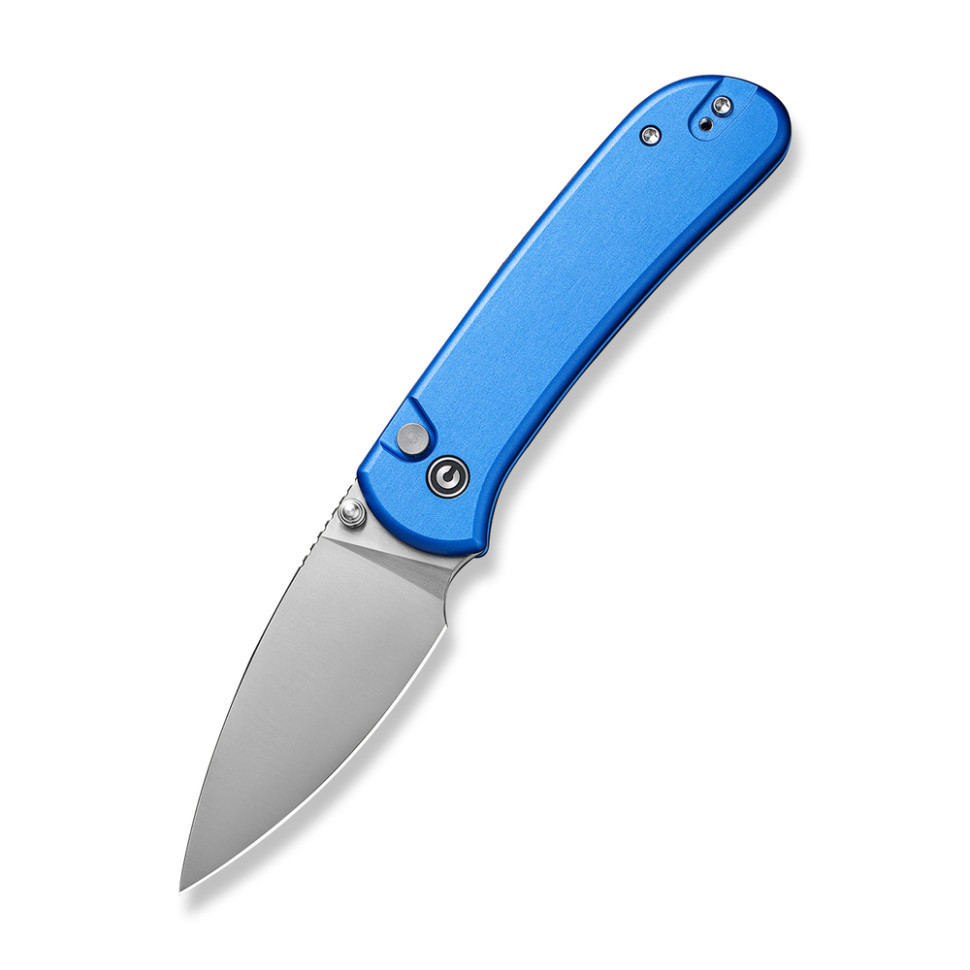 Нож складной Civvi Qubit Bright Blue Aluminum C22030E-3 Ровно - изображение 11