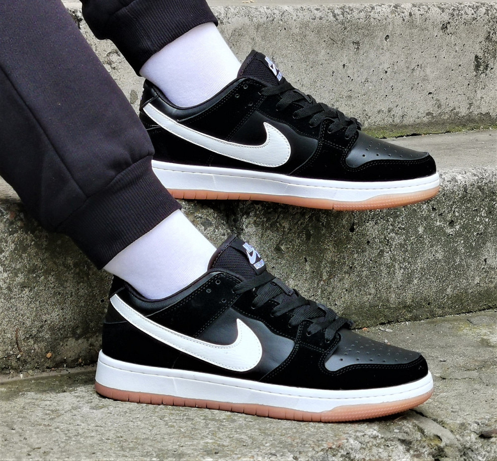 Кроссовки Nike Force Черные Мужские Форсы Кожаные Найк (размеры: 41) Днепр - изображение 1