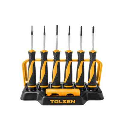 Набір викруток Tolsen для точних робіт 8 шт. SL1,5;2,0;2,5 PH000;00; 50 мм (20193) Вінниця